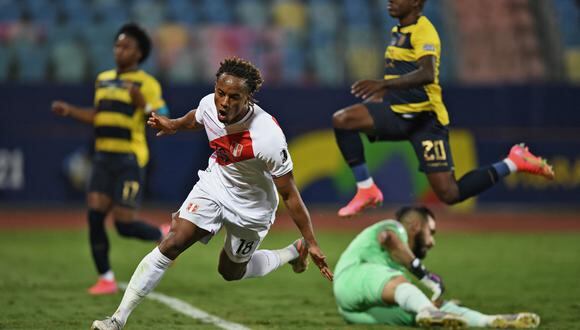 Perú le empató 2-2 a Ecuador y sueña con la clasificación a cuartos de final de la Copa América (Photo by EVARISTO SA / AFP)