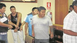 Lambayeque: Dictan 18 meses de prisión preventiva para la banda del "Gordo Carlín"