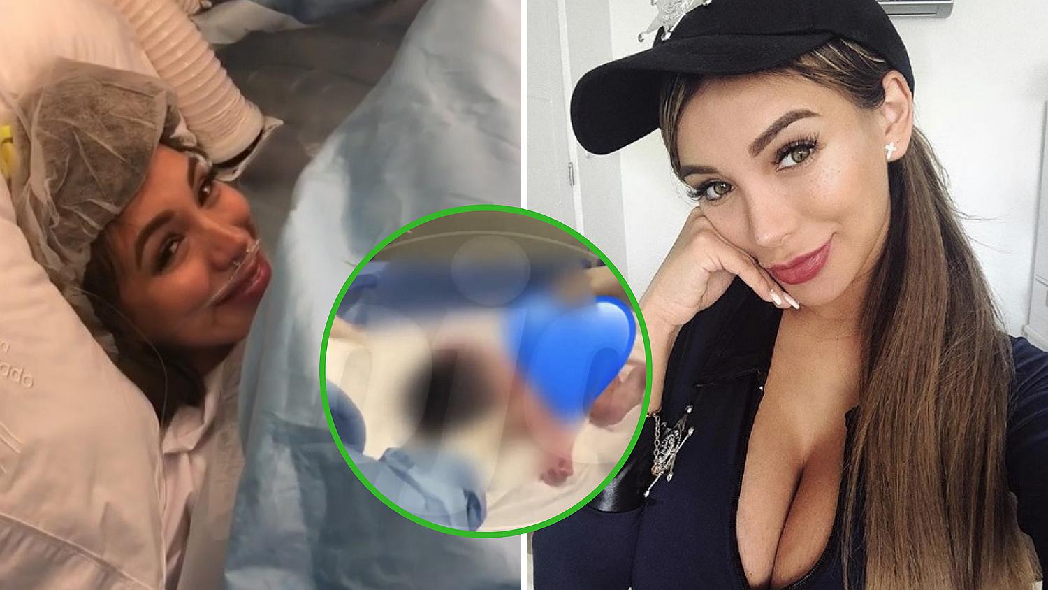 Paula Manzanal muestra el rostro de su bebé por primera vez en tiernas fotos