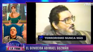 Magaly Medina indignada por hábeas corpus de Abimael Guzmán: “Ese asesino tiene que terminar sus días en una celda”