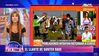 Magaly pide a Gunter Rave conduciendo: “a Ethel le dieron gratis ese programa” | VIDEO