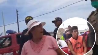 Coronavirus en Perú: madre pide a la policía que se lleva a su hijo por jugar fútbol en cuarentena | VIDEO