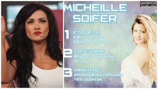 ​Michelle Soifer: “He sido nominada a los premios Billboard Panamá” (VIDEO)