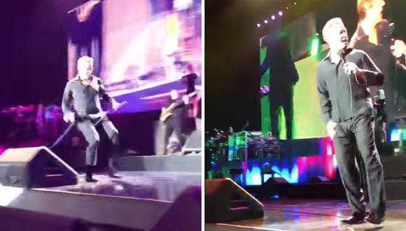 Incómodo momento de Luis Miguel en el escenario se viraliza en redes (VIDEO)