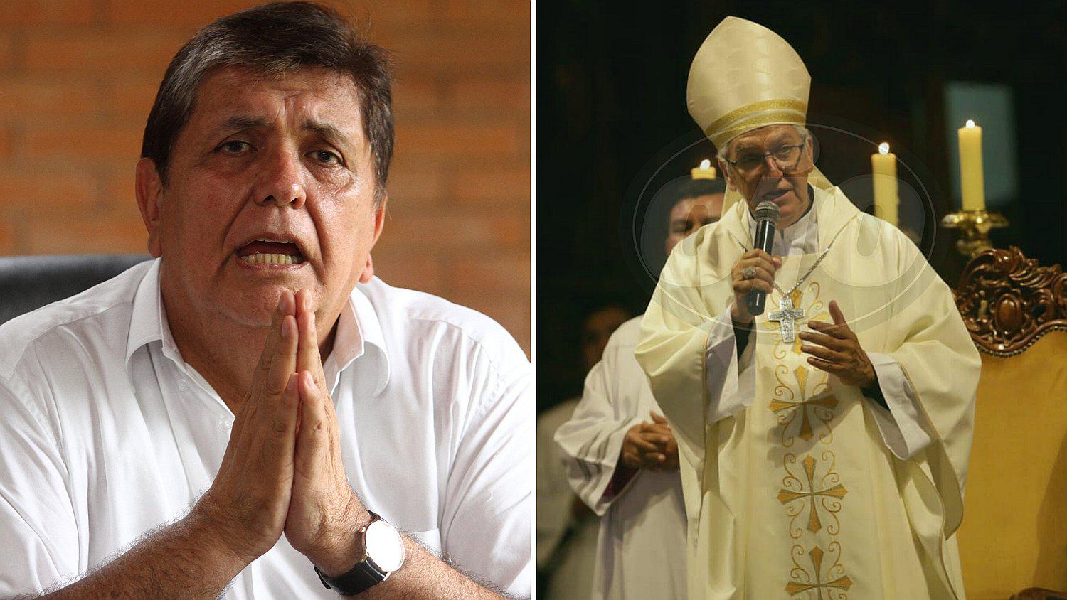 Arzobispo de Lima en Misa Crismal: "que el Señor acoja a Alan García" (FOTOS)