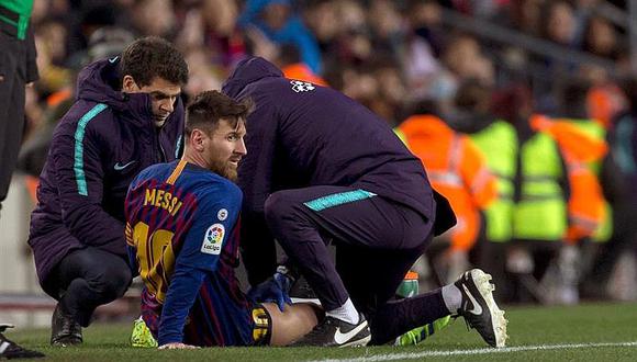 ​Barcelona: Messi se perdería clásico del miércoles contra Real Madrid