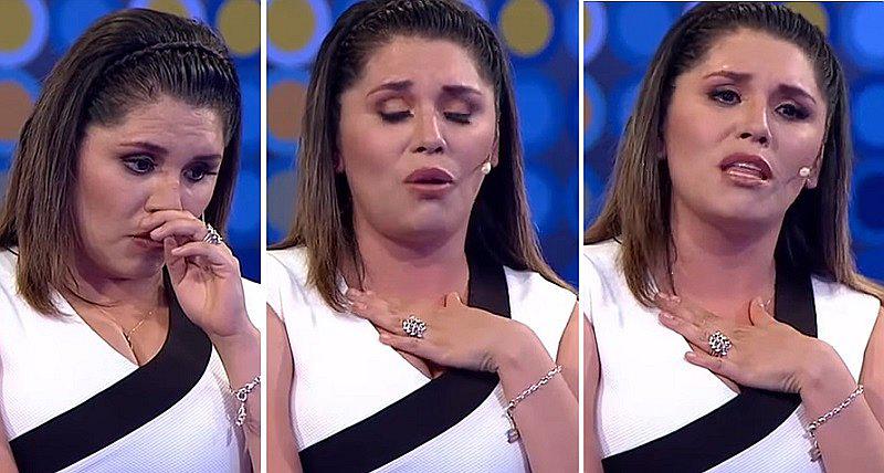 Lady Guillén llora en pleno programa en vivo por la salud de su madre (VIDEO)
