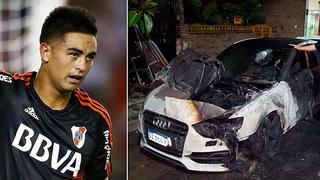 River Plate: incendian carrazo del jugador Gonzalo 'Pity' Martínez 