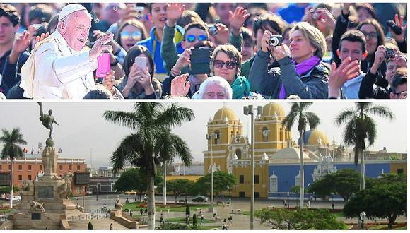 Papa Francisco: revelan el recorrido que realizará en su travesía por Trujillo