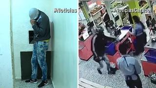 La inusual captura de un ladrón que asaltaba supermercados (VIDEO)