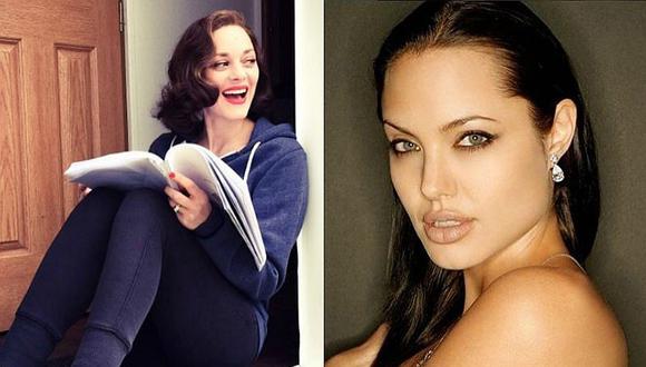 ¿Marion Cotillard quiere tener los labios de Angelina Jolie? [FOTO] 