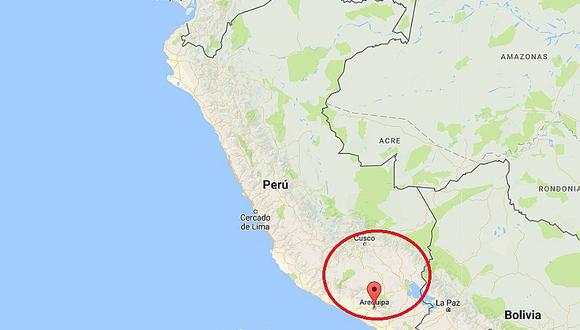 Sismo de 4.5 grados se registró en Arequipa