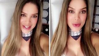 ​¿Qué hizo Vanessa Jerí tras verse imágenes suyas con avanzado embarazo?