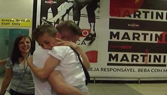 Autores del abrazo más famoso de Eurocopa se reencuentran y... abrazan