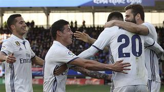 Real Madrid exhibe poderío con goleada 1-4 al Eibar en Ipurúa 