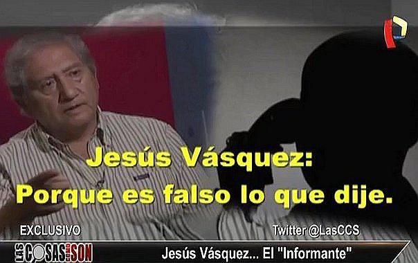 Jesús Vásquez: Audio comprobaría que mintió sobre Joaquín Ramírez [VIDEO] 
