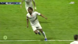 La genial definición de taco de André Carrillo para el  1-0 de Al Hilal vs. Al Fateh | VIDEO