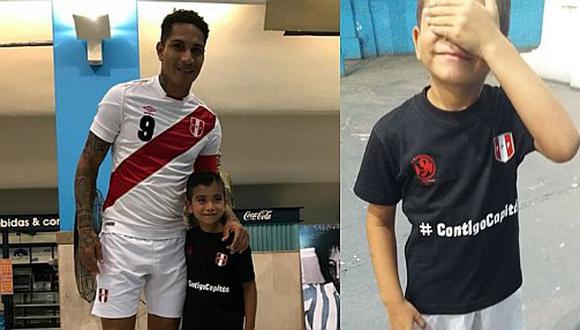 Niño argentino cumplió sueño de conocer a Paolo Guerrero, a quien buscaba del 2017 (FOTOS Y VIDEO)