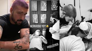 Ezio Oliva muestra nuevo tatuaje con gran significado para su vida | VIDEO