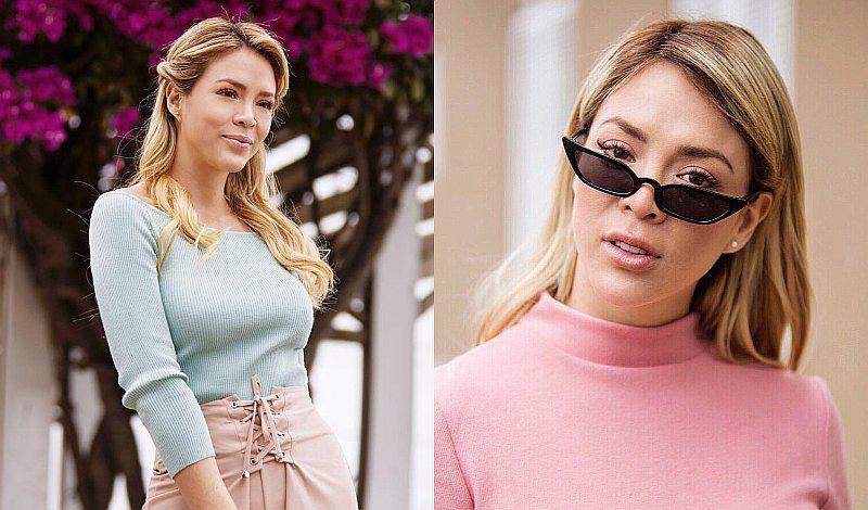 Sheyla Rojas luce sexy vestido y aclara si está embarazada o no