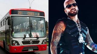 Maluma en Lima: servicio ‘Zona Bus’ de los corredores operará hoy para asistentes a concierto