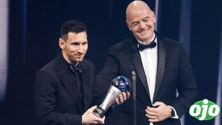 Lionel Messi vuelve a ganar el premio a “Mejor jugador del año’