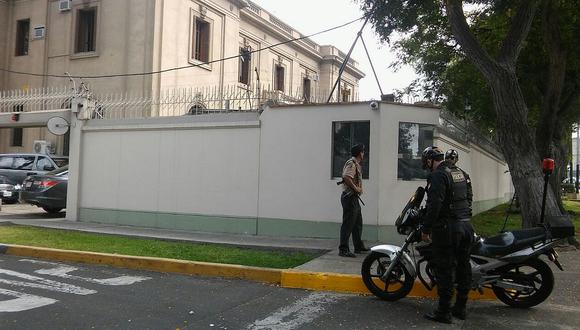 Embajada de Chile en Perú: reportan amago de incendio