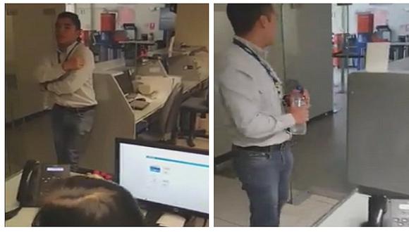 Video sobre supuesta "niña fantasma" en un banco se vuelve viral (VIDEO)