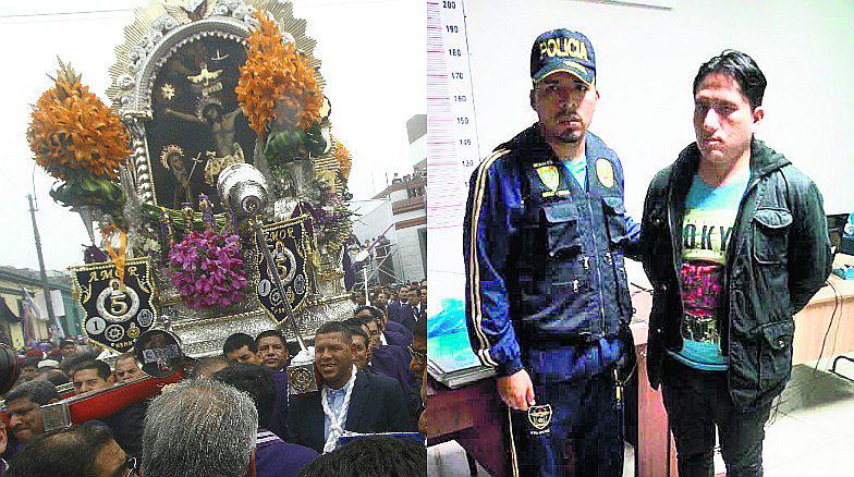 Cercado de Lima: Mañoso manoseó a niña durante procesión del Cristo Moreno