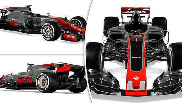 Fórmula 1: Haas presenta a su VF-17 con motor Ferrari