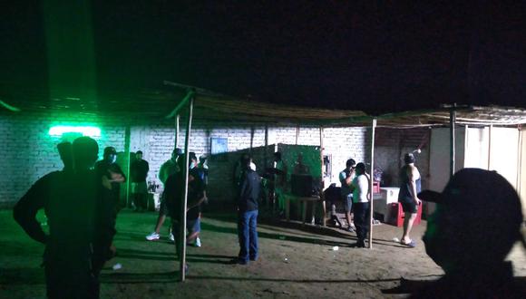 Áncash: PNP interviene a 50 personas que celebraban fiesta clandestina en Chimbote: (Foto: Seguridad Ciudadana Chimbote)