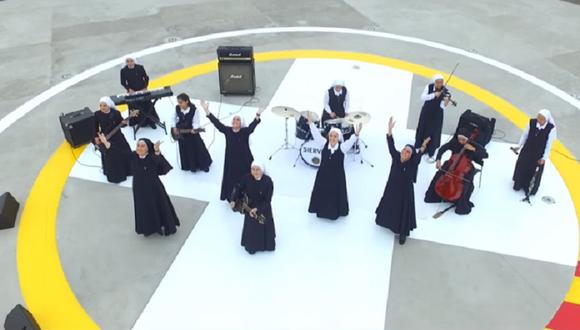 Youtube: Monjas rockeras de Perú amenizarán misa del Papa Francisco [VIDEO]