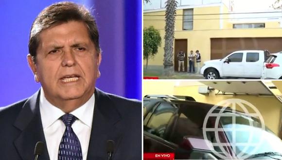 Cámaras registraron discusión en casa de Alan García tras disparo (VIDEO)