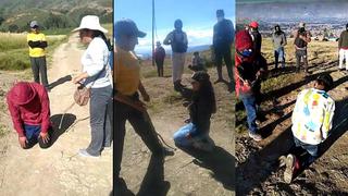 Huancayo: Padres agarran a latigazos a sus hijos por no respetar cuarentena