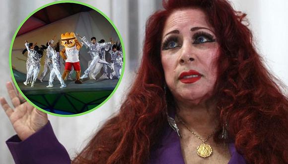 Monique Pardo triste al no escuchar su tema "Caramelo" en la inauguración de los Panamericanos 