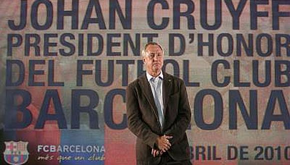 Johan Cruyff revela que rescató a Pep Guardiola para el fútbol 