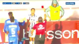 Renato Rojas dejó con 10 a Alianza Lima: defensa fue expulsado ante Binacional | VIDEO