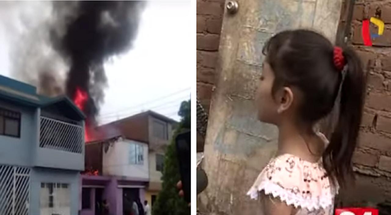 Niña salva a su hermana en Comas