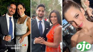 Andrés Wiese asistió a la boda de su prima con su madre tras su rompimiento con Janick: “Hermosa noche”
