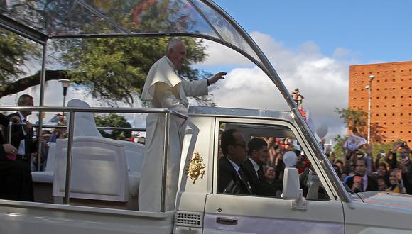 Papa Francisco visita cárcel más peligrosa y violenta de Bolivia [VIDEO]