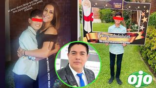 Hijo de Karla y Leonard terminó la primaria y ella le dedica amoroso mensaje: “Orgullosa de ti mi vida”