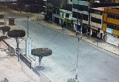 Chimbote: Calle lucieron vacías en último domingo de inmovilización social por COVID-19