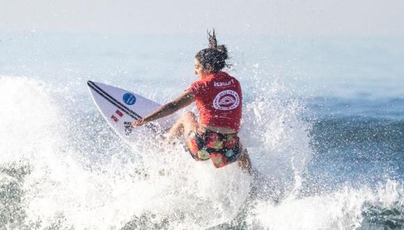 Lucca Mesinas y Daniella Rosas siguen en carrera en ISA World Surfing Games. (Foto: Daniel Apuy / GEC)