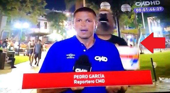 Periodista de CMD recibió la peor broma de su vida ¡en vivo!