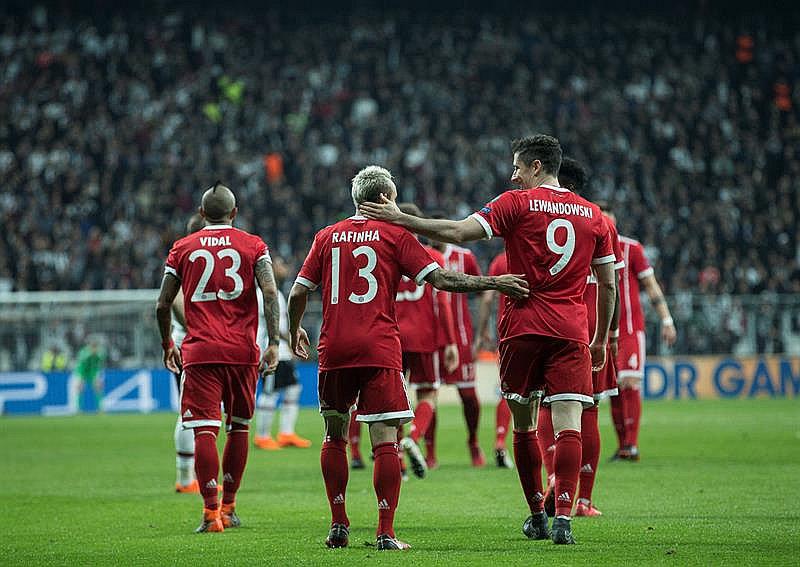 ​Bayern se pasea con el Besiktas y pasa a cuartos de la Champions