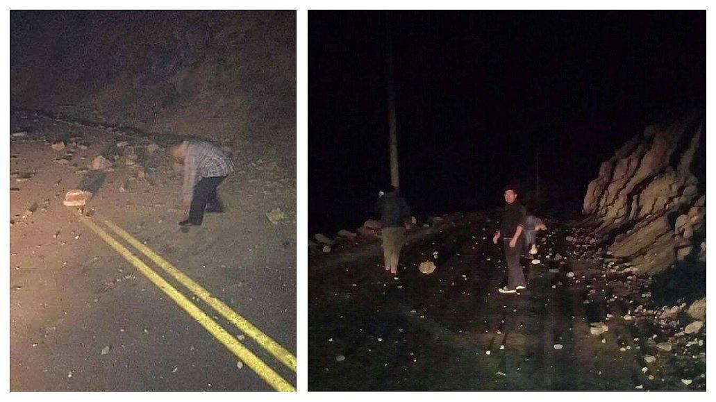 Arequipa: fuerte sismo produce caída de rocas y se siente hasta en Lima (VIDEO)