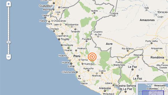 Sismo de 5.2 grados remece provincias de Ucayali y Junín 