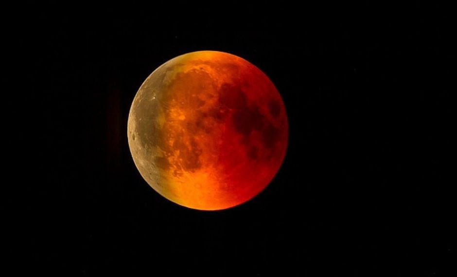 Este 20 de enero llega la ‘Luna Roja’ y se podrá ver en todo el Perú