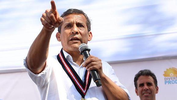 Ollanta Humala pide a las Fuerzas Armadas “que no nos fallen como en los 90” (Foto: El Comercio)