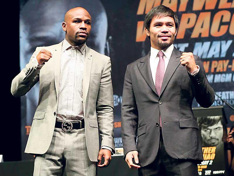 La pelea del siglo: Floyd Mayweather vs Manny Pacquiao hoy por la noche
